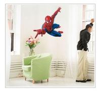 MAXI GEANT STICKER MURAL SPIDERMAN 3D 90x110 CM G