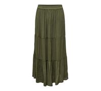 Maxi-jupe femme à design à étages pour un look décontracté