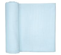 Maxi lange double gaze carreaux bleu