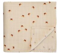 Maxi Lange En Coton Bio Beige, Rouge TU