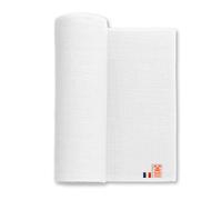 Maxi lange en coton bio blanc