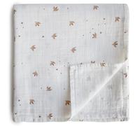Maxi lange en coton bio sparrows (120 x 120 cm)