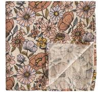Maxi lange en coton retro flowers (120 x 120 cm)