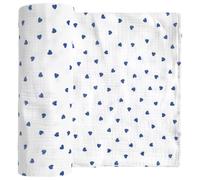 Maxi Lange En Gaze De Coton Lovio Bleu TU