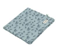 Maxi lange en mousseline enchanting elephant (110 x 110 cm)