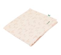 Maxi lange en mousseline Rosy Rabbit (110 x 110 cm)