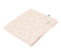 Maxi lange en mousseline rosy rabbit (110 x 110 cm)