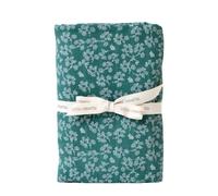 Maxi Lange Gaze De Coton Bio Vert Émeraude TU