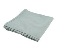 DOMIVA - Maxi Lange IMPRIMÉE 100x100 cm Celadon en Gaze DE Coton