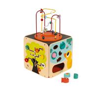Maxi looping multi-activités en bois multicolore TU