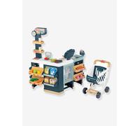 Smoby Supermarché Maxi Market – Chariot, étagères, légumes, fruits, zone réfrigérée – Dès 3 ans