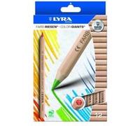 LYRA Color Giants Nature - Etui 12 crayons de couleur
