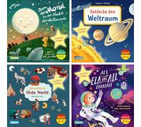 Maxi-Pixi-4er-Set 129: Sonne, Mond und Sterne leuchten (4x1 Exemplar)