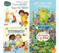 Maxi-Pixi-4er-Set 95: Neues aus dem Kindergarten (4x1 Exemplar): 4 Minibücher für Kinder ab 3 Jahren