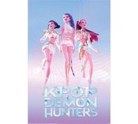 Pyramid International K-POP DEMON HUNTERS (HUNTRIX) Maxi poster 90 cm x 60 cm - Poster d'art mural non encadré pour la maison, la chambre à coucher ou le studio