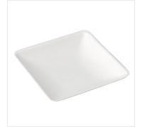 Maxi Products - Lot de 50 mini assiettes carrées - 6,5 x 6,5 cm - Assiette traiteur canne à sucre - Catering