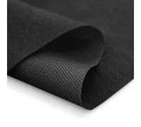 Maxi Products Lot de 50 nappes de table TNT - 1 x 1 m - Tissu non tissé Spunbond (TNT) - Jetable avec effet tissu - Résistant aux liquides - Restauration - Imperméable (Noir)