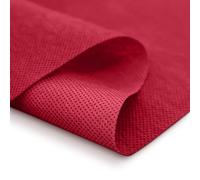 Maxi Products Lot de 50 nappes de table TNT - 1 x 1 m - Tissu non tissé Spunbond (TNT) - Jetable avec effet tissu - Résistant aux liquides - Traiteur - Imperméable (rouge)