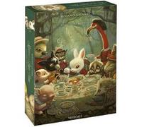 l'école des loisirs Maxi puzzle 1 000 pièces Monsieur le Lapin Blanc – Benjamin Lacombe