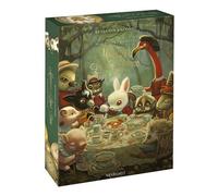 Maxi puzzle 1 000 pièces Monsieur le Lapin Blanc - - Benjamin Lacombe - Ecole Des Loisirs - Jeux livres objets