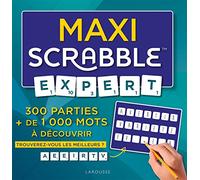Maxi Scrabble Expert: 300 parties + de 1 000 mots à découvrir