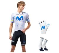 Maxi-Set (4 pièces) TEAM MOVISTAR 2026 bleu