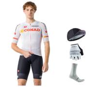 Maxi-Set (5 pièces) GIRO D'ITALIA Bianca Race 26 blanc