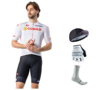 Maxi-Set (5 pièces) GIRO D'ITALIA Maglia Bianca 26 blanc