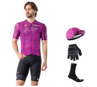 Maxi-Set (5 pièces) GIRO D'ITALIA Maglia Ciclamino 26 rouge