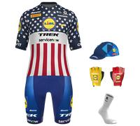 Maxi-Set (5 pièces) LIDL-TREK US-Champion américain 2026 bleu