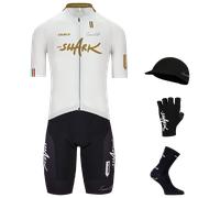 Maxi-Set (5 pièces) Nibali Shark Olympic 2026 blanc