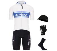Maxi-Set (5 pièces) Nibali Shark Racing Stripes 2026 blanc