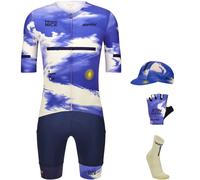 Maxi-Set (5 pièces) SANTINI Paris-Nizza 2026 blanc