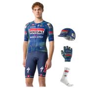Maxi-Set (5 pièces) SOUDAL QUICK-STEP Aero Race 2026 bleu