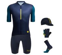 Maxi-Set (5 pièces) TOUR DE FRANCE LE MAILLOT JAUNE ALLEZ 25 bleu