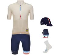 Maxi-Set (5 pièces) TOUR DE FRANCE LE MAILLOT JAUNE M.VENTOUX 26 blanc