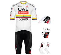 Maxi-Set (5 pièces) UAE TEAM Champion équatorien 2026 blanc