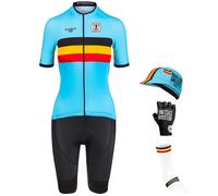 Maxi-Set femme (5 pièces) EQUIPE NATIONALE BELGE 2026 bleu clair