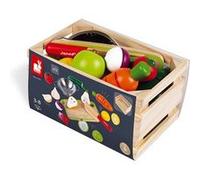Janod – Set fruits et légumes Maxi – Multicolore – 3-8 ans (enfants)