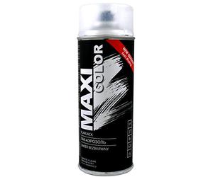 MAXI-SPECIAL MX0006 Bombe de peinture transparente mate incolore universelle Nitro-cellulose 400 ml (transparent mat)