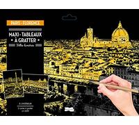 Maxi-tableaux à gratter Paris-Florence