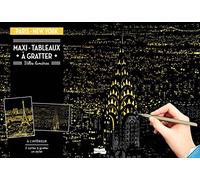 Maxi-tableaux à gratter Paris-New-York