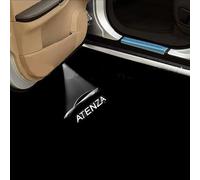 MAXIAOMA 2 Pièces Éclairages de Bienvenue pour Porte de Voiture pour Mazda Atenza 2002-2005, Lampe de Projection Personnalisée Accessoires de Décoration de Voiture