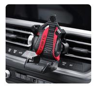 MAXIAOMA Support Téléphone Voiture pour 500 C Cabrio AB Bj. 2013 Crema, Telephone Support Grille d'aération Forme du siège de Course Porte Téléphone Voiture,Red