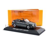 Voiture Miniature - MAXICHAMPS - Golf Cabriolet - 1/43 - 1997 - Grey Metallic