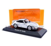 Minichamps 940069205 - Porsch. 911 Turbo S (993) Silver 1995 - echelle 1/43 - modèle de Voiture