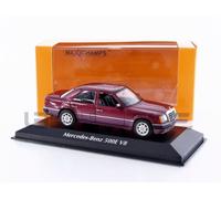 Minichamps – Voiture miniature Mercedes‑Benz 500E V8 1991 Rouge métallisé échelle 1/43