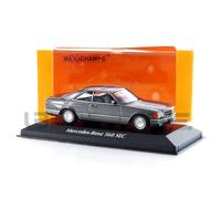 Minichamps 940035122 - Mercede. Ben. 560 Sec (C126) Grey Metallic 1980 - echelle 1/43 - modèle de Voiture