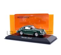 Maxichamps 1/43 940064302 Porsche 356 B Coupe - 1961 Diecast Modelcar-Maxichamps
