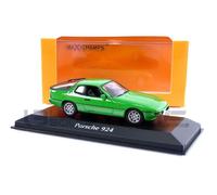 Porsche 924 1976 Vert Maquette de Voiture 1:43 Maxichamps